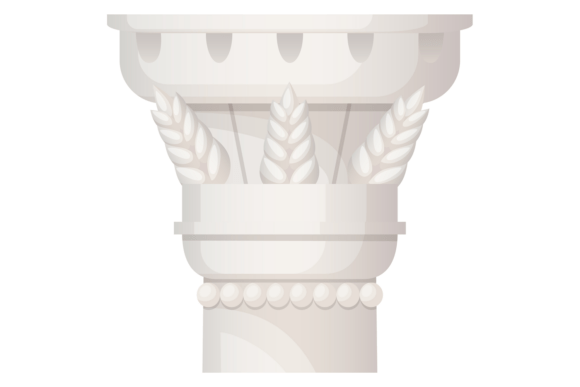 Ancient Order Pillar: Decorative Stone O