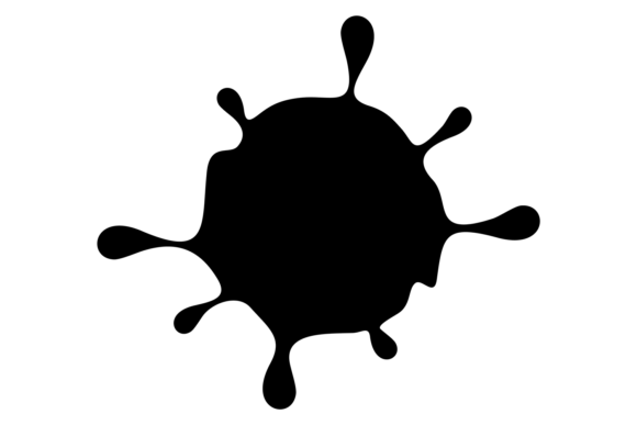 Artistic Ink Splash Graphics for Modern Branding