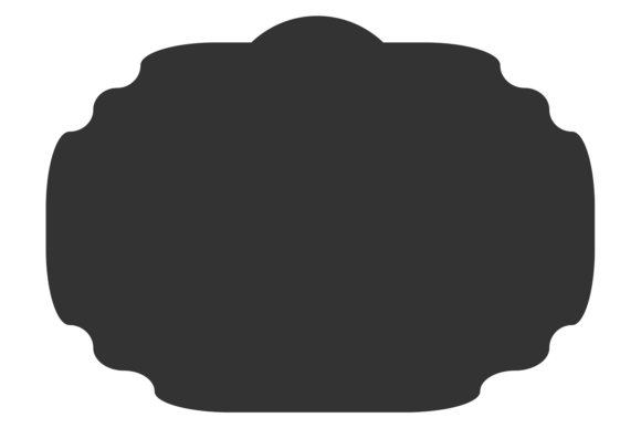 Black Label Decorative Vintage Tag Graphics