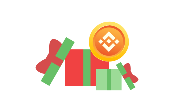 Christmas Binance Box Gift Decorative Graphics