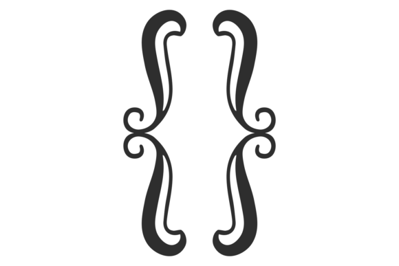 Curly Braces Graphics for Digital Sellers