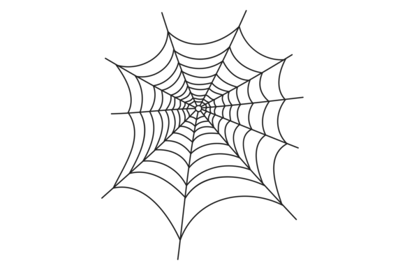 Decorative Spider Thread Pattern Graphics
