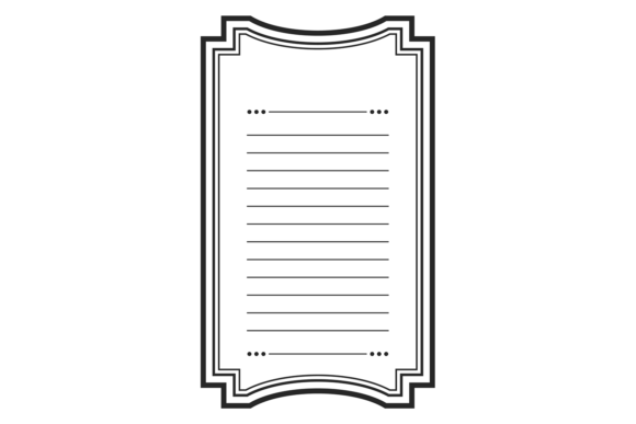 Decorative Vintage Frame for Branding and Marketing