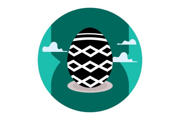 Easter Egg Decorative Graphics Freebies