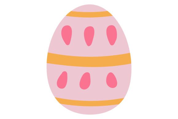 Easter Egg Graphic for Branding and Marketing