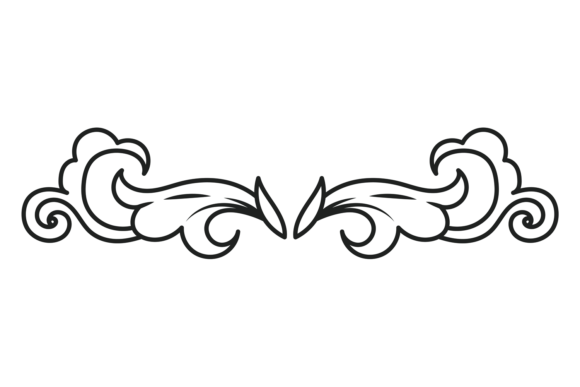 Flourish Decorative Ornate Filigree Graphics for Local Branding