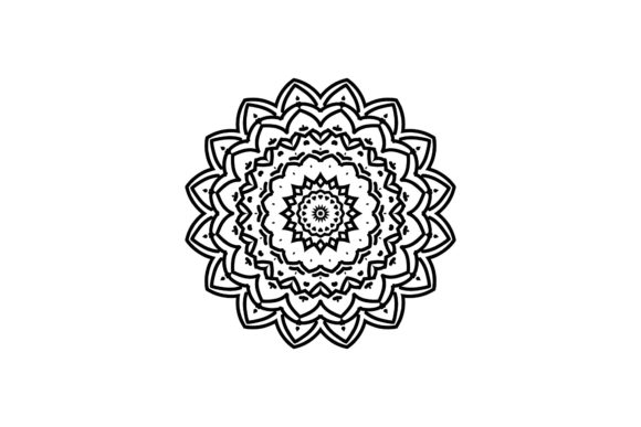 Mandala Pattern Decorative Shape Graphics