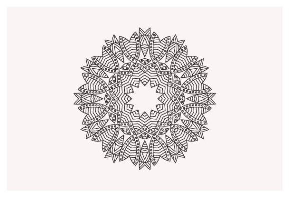 Mandalas for Coloring Book Decorative Graphics