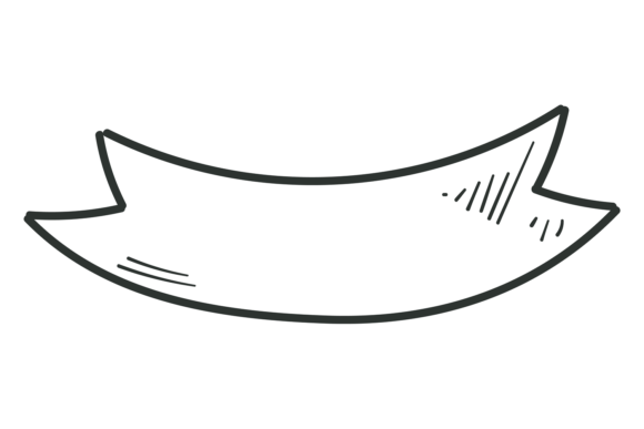 Ribbon Doodle Graphics for Branding and Marketing