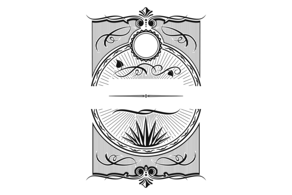 Vintage Label Template Graphics